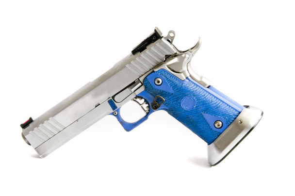 pistola de competição
 - Foto, Imagem