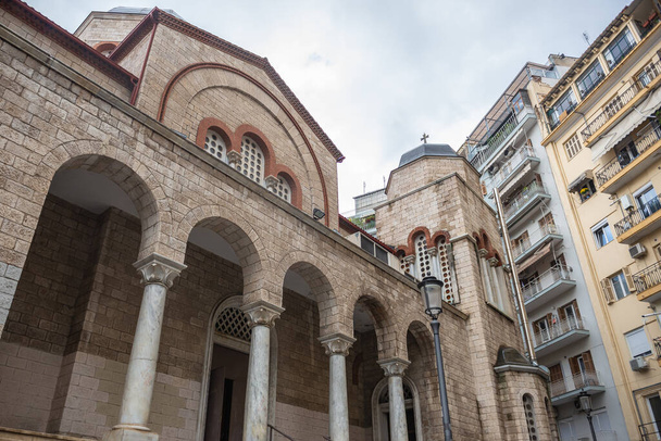 Sainte Eglise de Panagia Dexia sur Egnatia Street à Thessalonique, Grèce - Photo, image