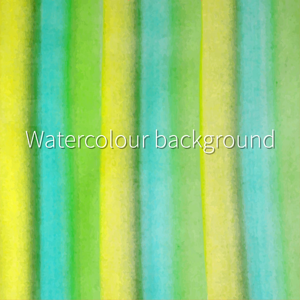 Vertical stripes Watercolor background - Vecteur, image