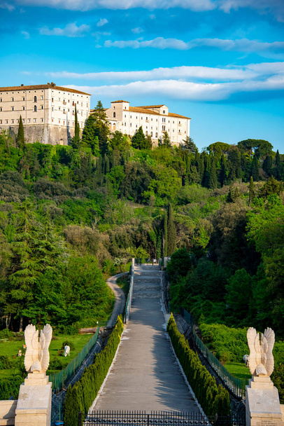 Abadia de Montecassino - Itália - Foto, Imagem