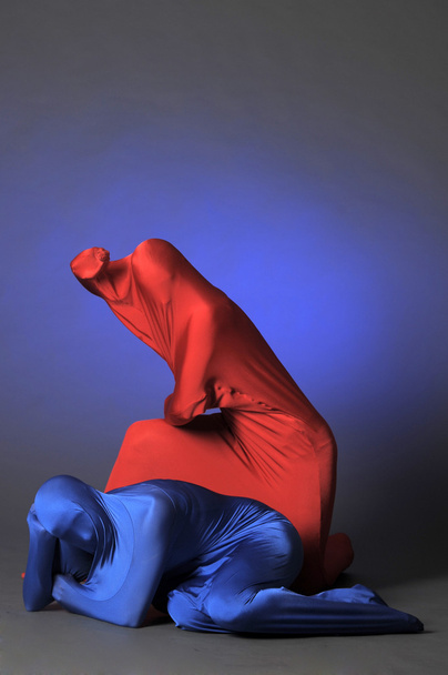 Two abstract dancing figures - Fotografie, Obrázek