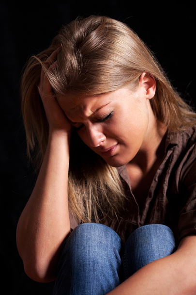 депресія жінка
 - Фото, зображення