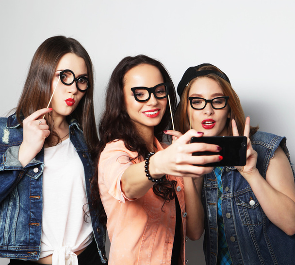 funny girls, ready for party - Foto, Imagem