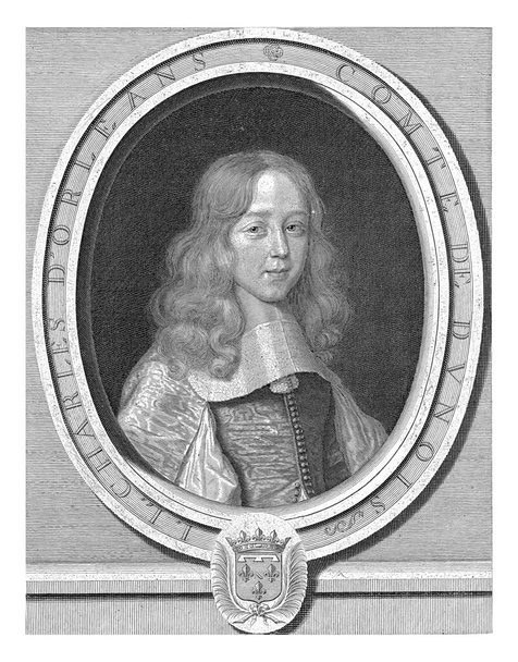 ルイス・フェルディナンド1世の肖像画,1660年ドノイス伯チャールズ・デュノイス・ロングエヴィルの肖像画. - 写真・画像