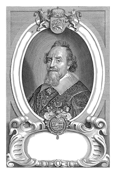 Portrait of Adriaen Pauw, Paulus Pontius, after Anselm van Hulle, 1697 - Photo, Image