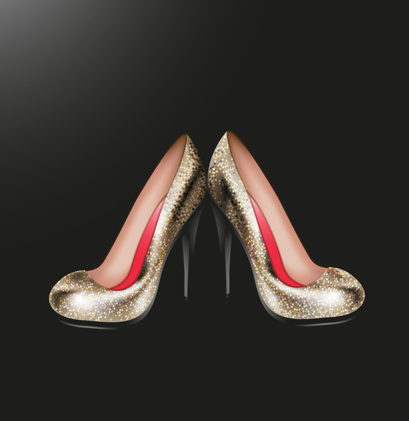 Fashion stiletto heels - Vektor, obrázek