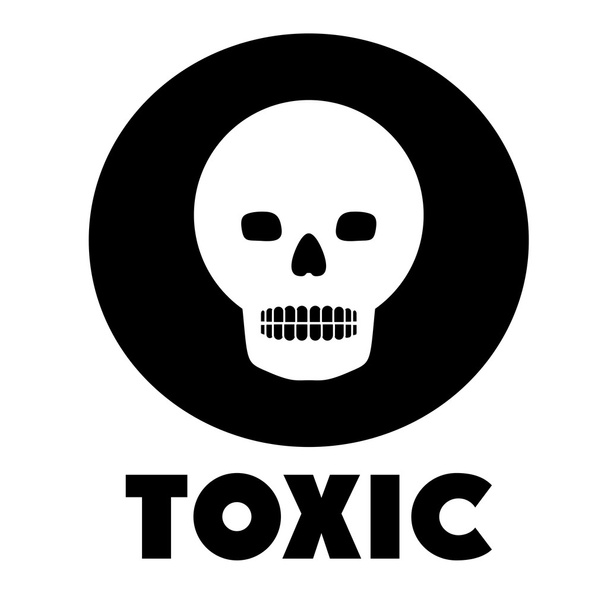 Toxic and Pollution design - Vector, Image