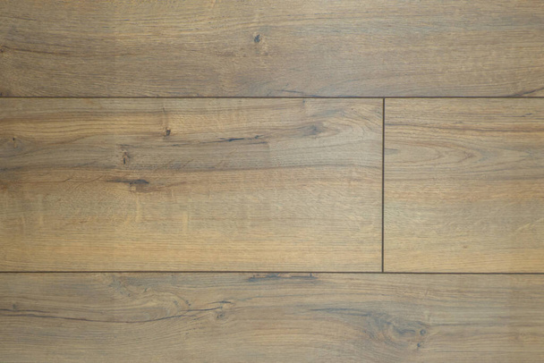 piso horizontal de madera hecho de tablones fondo de madera - Foto, Imagen