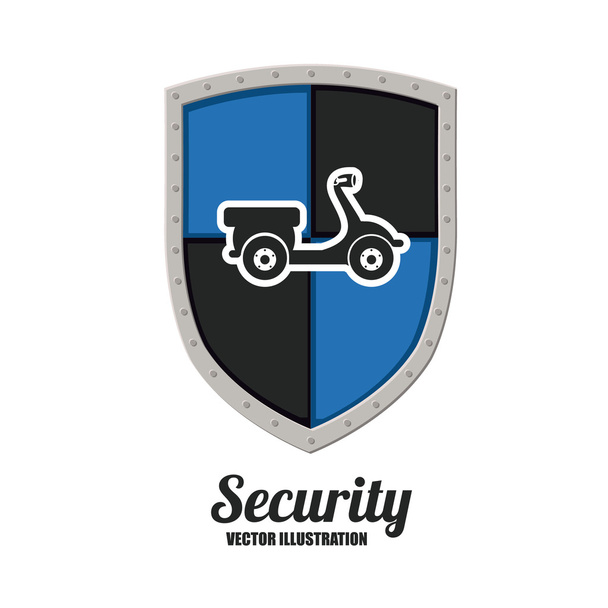 Bezpečnost a kurzorem design - Vektor, obrázek