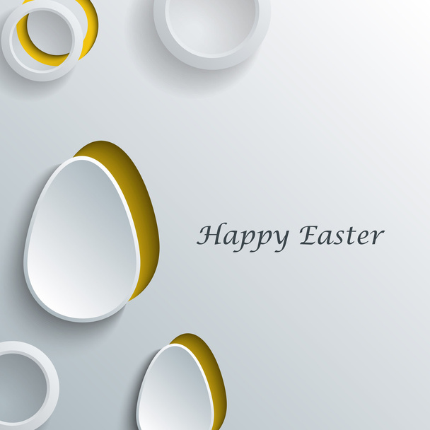 Happy Easter greeting banner.  - Vettoriali, immagini