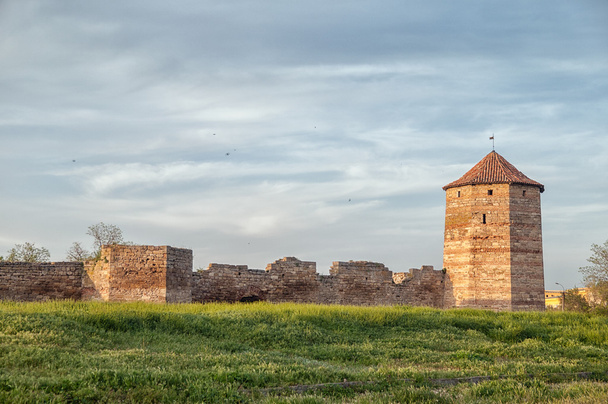 ウクライナのオデッサの近くの中世 akkerman 要塞 - 写真・画像
