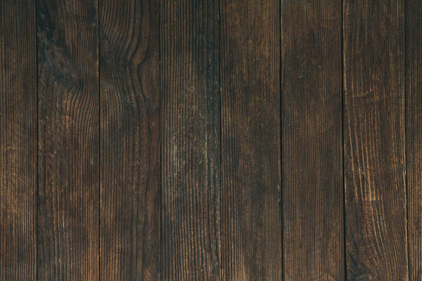 Παλιά ξύλινη υφή φόντο, επιφάνεια με παλιό φυσικό χρώμα ξύλου, top view. Επιφάνεια πίνακα κόκκων. - Φωτογραφία, εικόνα