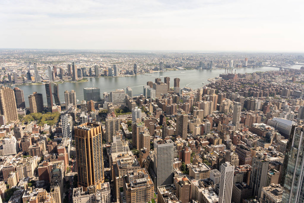 Kilátás nyílik a New York-i skyline - Fotó, kép