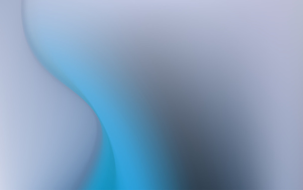 Nebeský azurově modré pozadí s měkké záhyby - Vektor, obrázek
