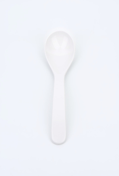 λευκό κουτάλι - Φωτογραφία, εικόνα
