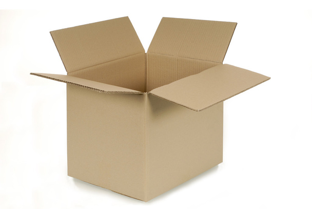 Caja de cartón liso
 - Foto, Imagen