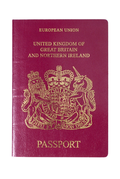 Regno Unito Passaporto europeo copertina anteriore
 - Foto, immagini