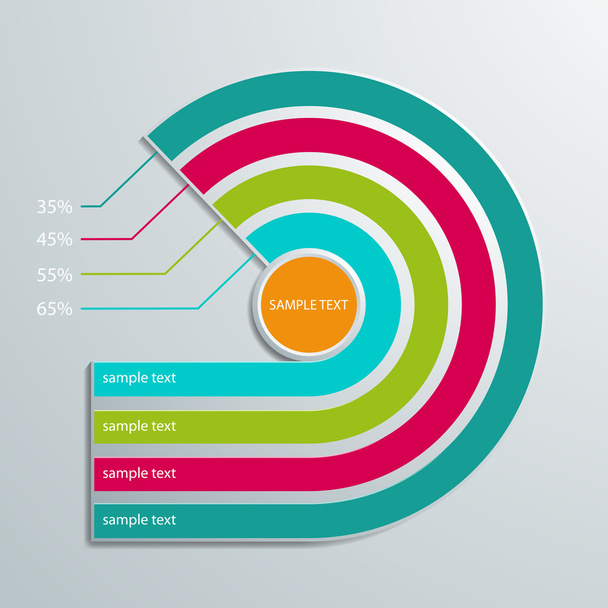 business infographics - Διάνυσμα, εικόνα