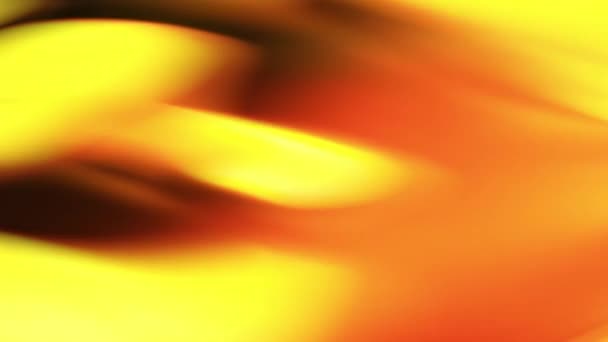 Ein leuchtend gelber und oranger Hintergrund mit einem verschwommenen Bild einer Person in der Mitte - Filmmaterial, Video