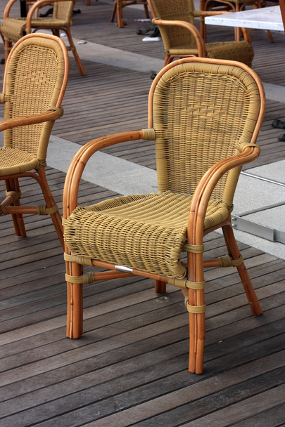 Woven chairs - Photo, Image