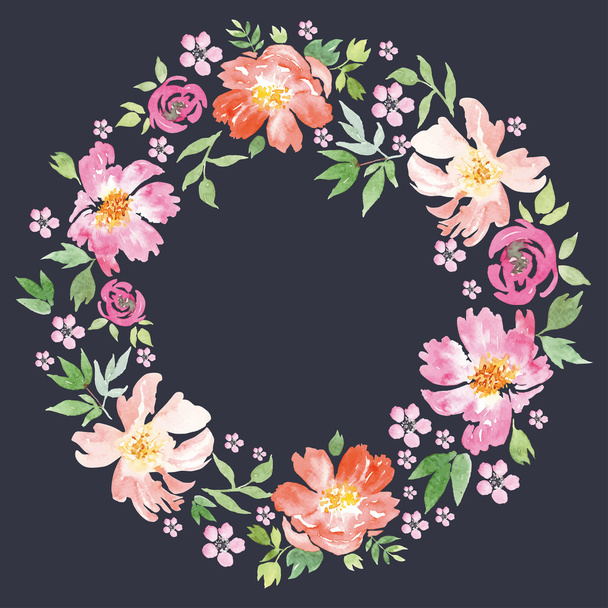 Spring flowers. - Vector, Image