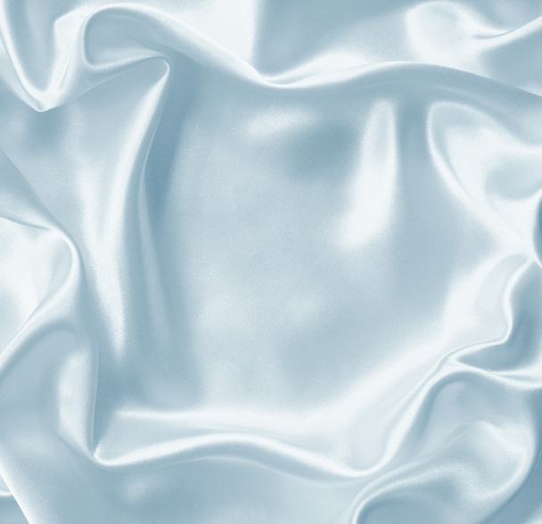 Elegant blue silk - Foto, afbeelding