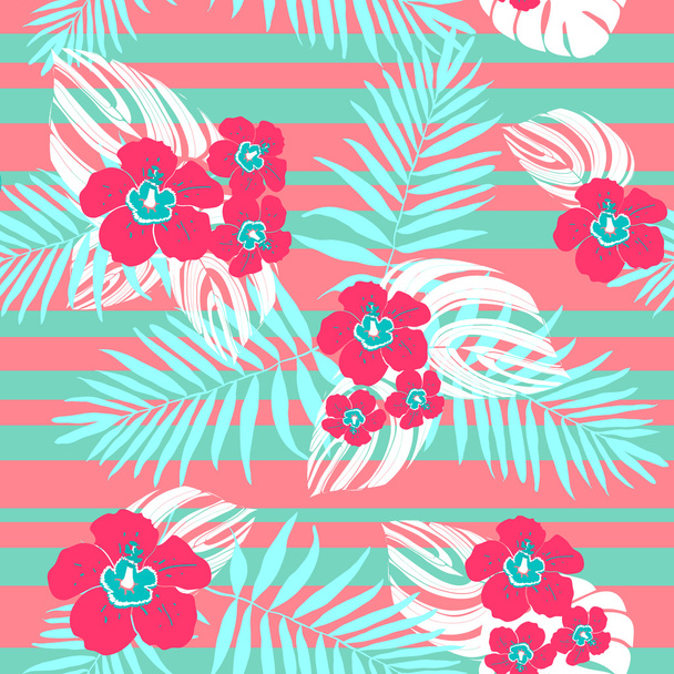 Seamless tropical seamless  pattern - Vector, Image