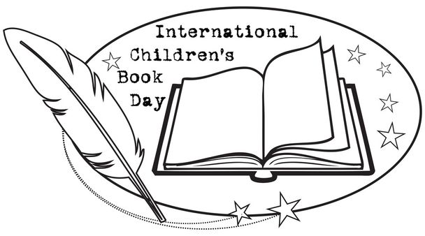 День дітей книги
 - Вектор, зображення
