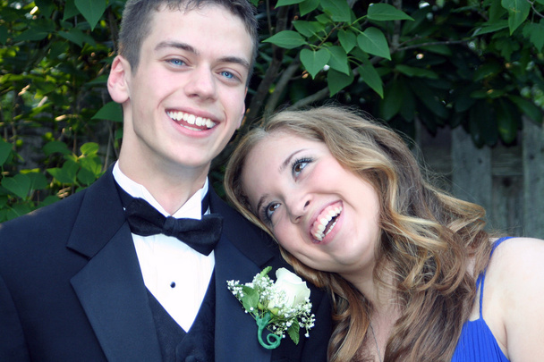 Happy Together Prom Couple - Photo, Image