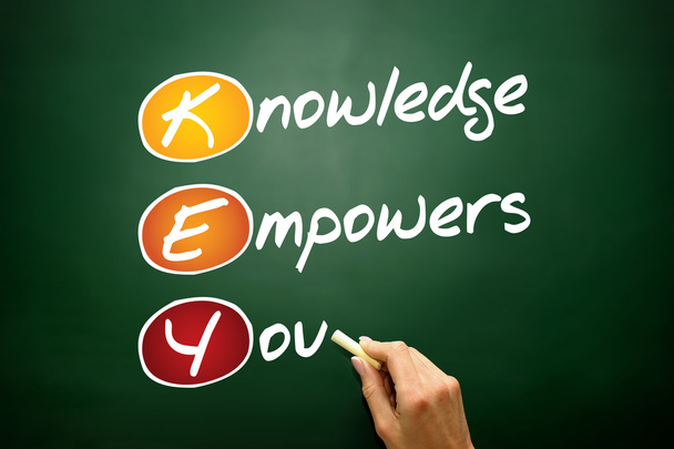 Knowledge Empowers You - Φωτογραφία, εικόνα