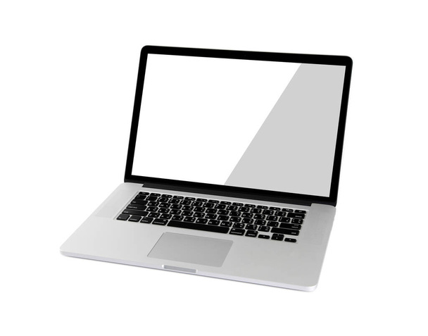 Computer on white background. - Photo, Image