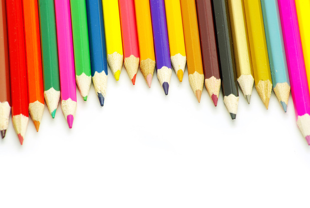 Coloured pencils - Фото, изображение