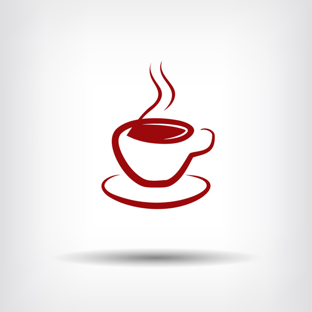 Pictograph of cup icon - Vector, afbeelding