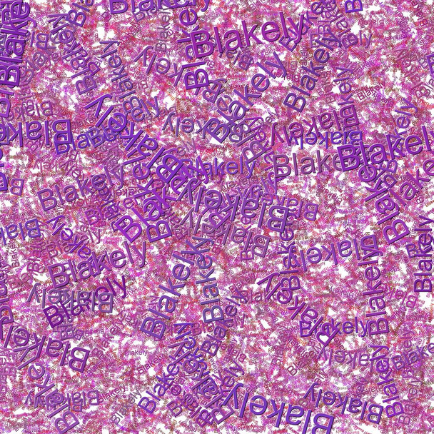 Konfeti kelimeleri Blakely parlak CeriElectric Violet - Fotoğraf, Görsel