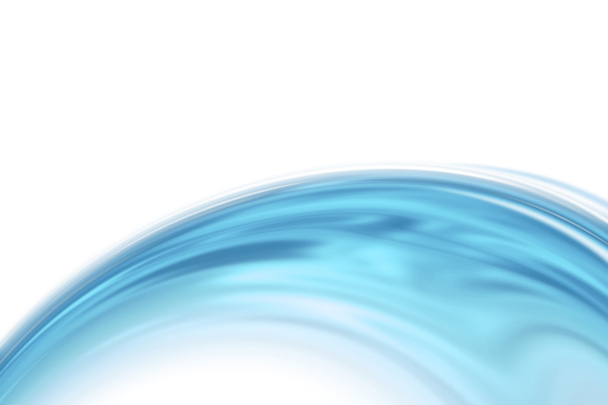 Blaue Welle isoliert - Foto, Bild