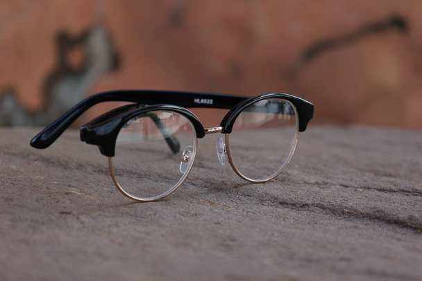 Fecho de copos, lentes de óculos  - Foto, Imagem