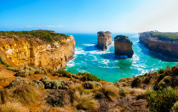 De twaalf apostelen van de Great Ocean Road in Victoria, Australië - Foto, afbeelding