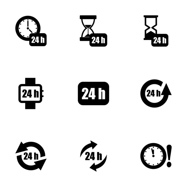 Set di icone vettoriali 24 ore
 - Vettoriali, immagini