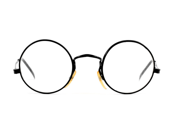 Çift yuvarlak-lens gözlük - Fotoğraf, Görsel