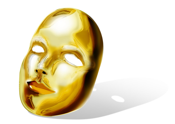 złota maska - Zdjęcie, obraz
