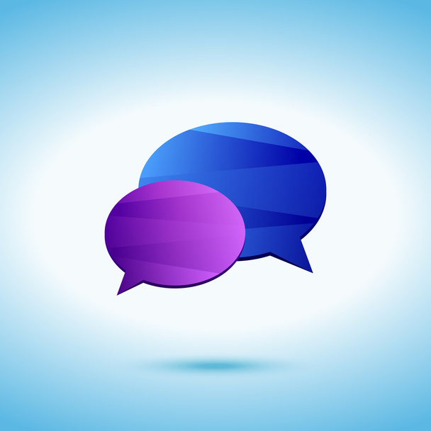 Conversation colored icon - Вектор,изображение