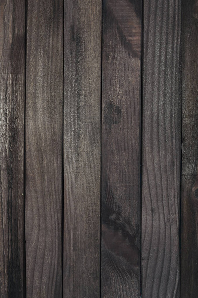 background of narrow wooden planks - Photo, Image