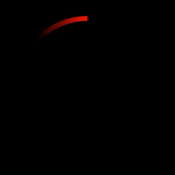 Зображення руху червоного кола - Кадри, відео
