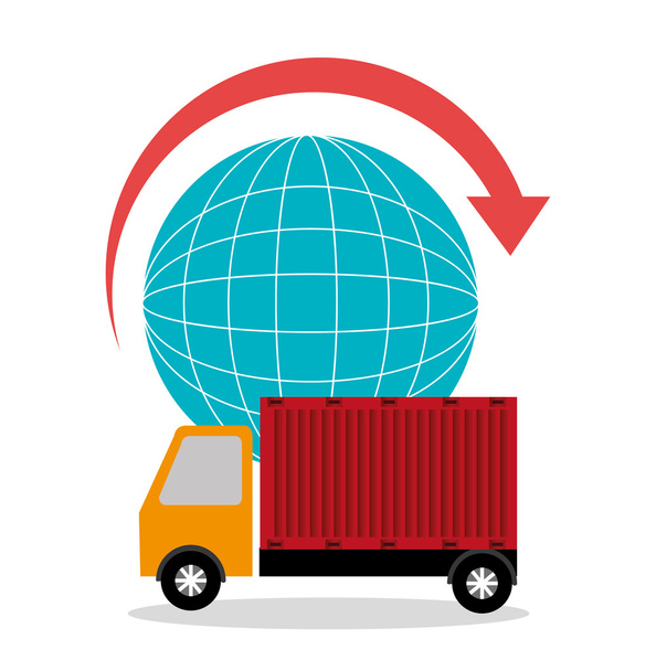 Delivery design. - Vector, Image