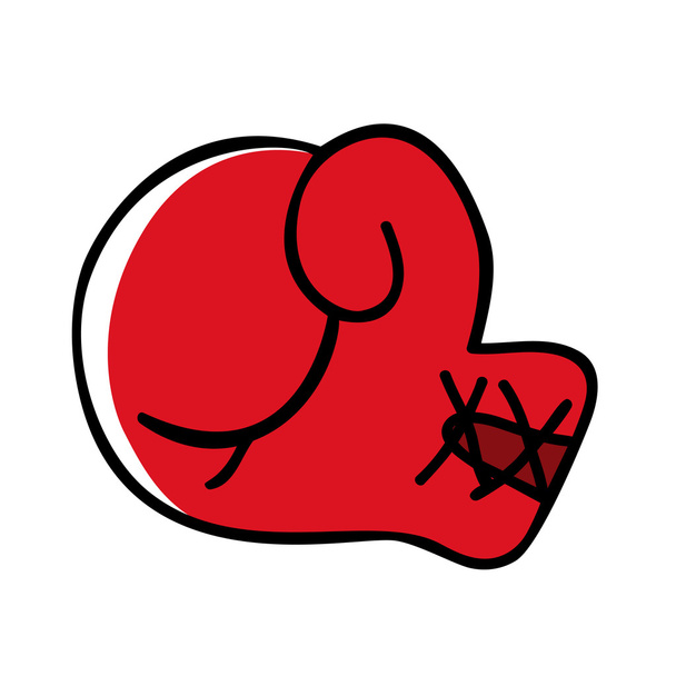 Boxerské rukavice - Vektor, obrázek