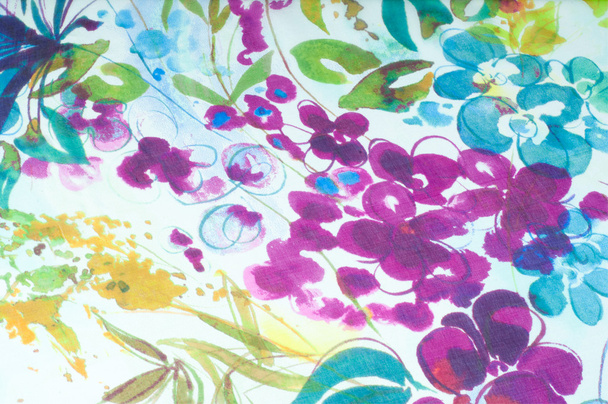 Texture tissu soie. fleurs Studio de photographie
 - Photo, image