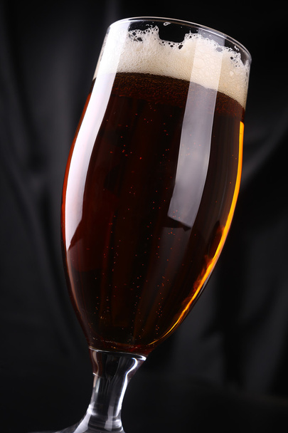 Glass of amber ale - Photo, Image