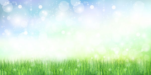 Травяной клевер
 - Вектор,изображение