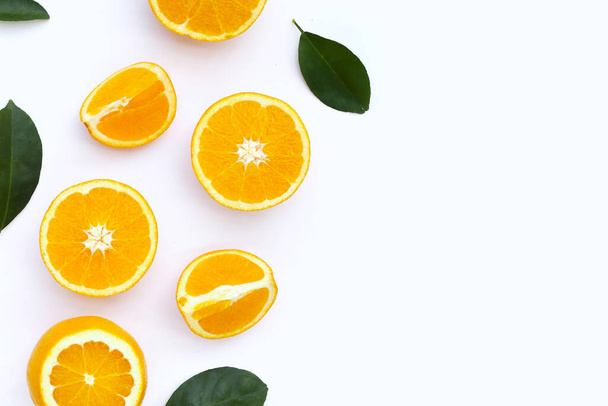 Świeże owoce pomarańczowe, wysoka witamina C - Zdjęcie, obraz
