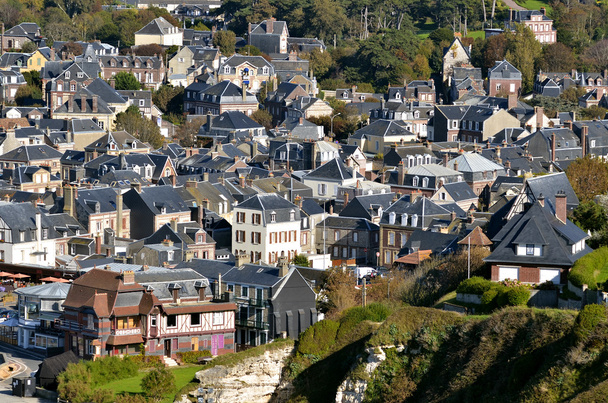 Village of Etretat in France - Photo, Image